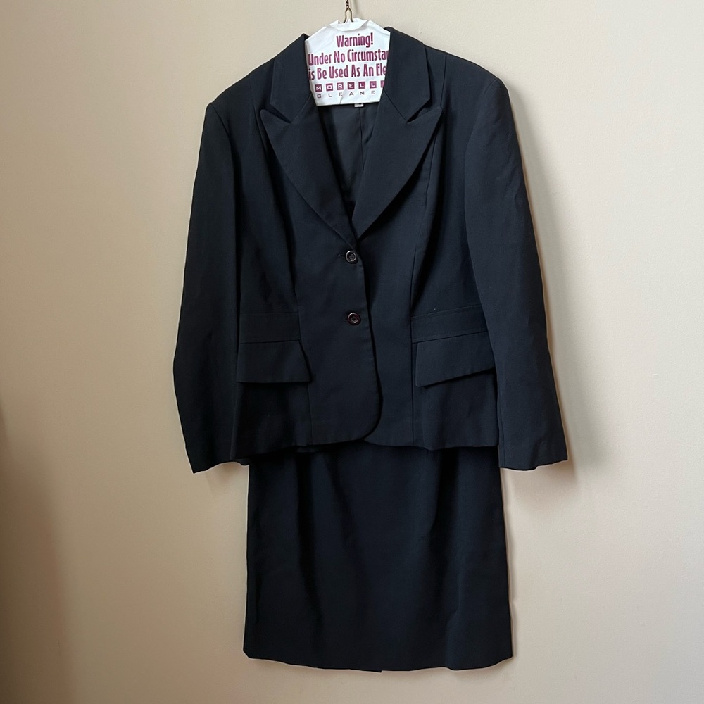Diana Hartman- Women's Black Business Suit